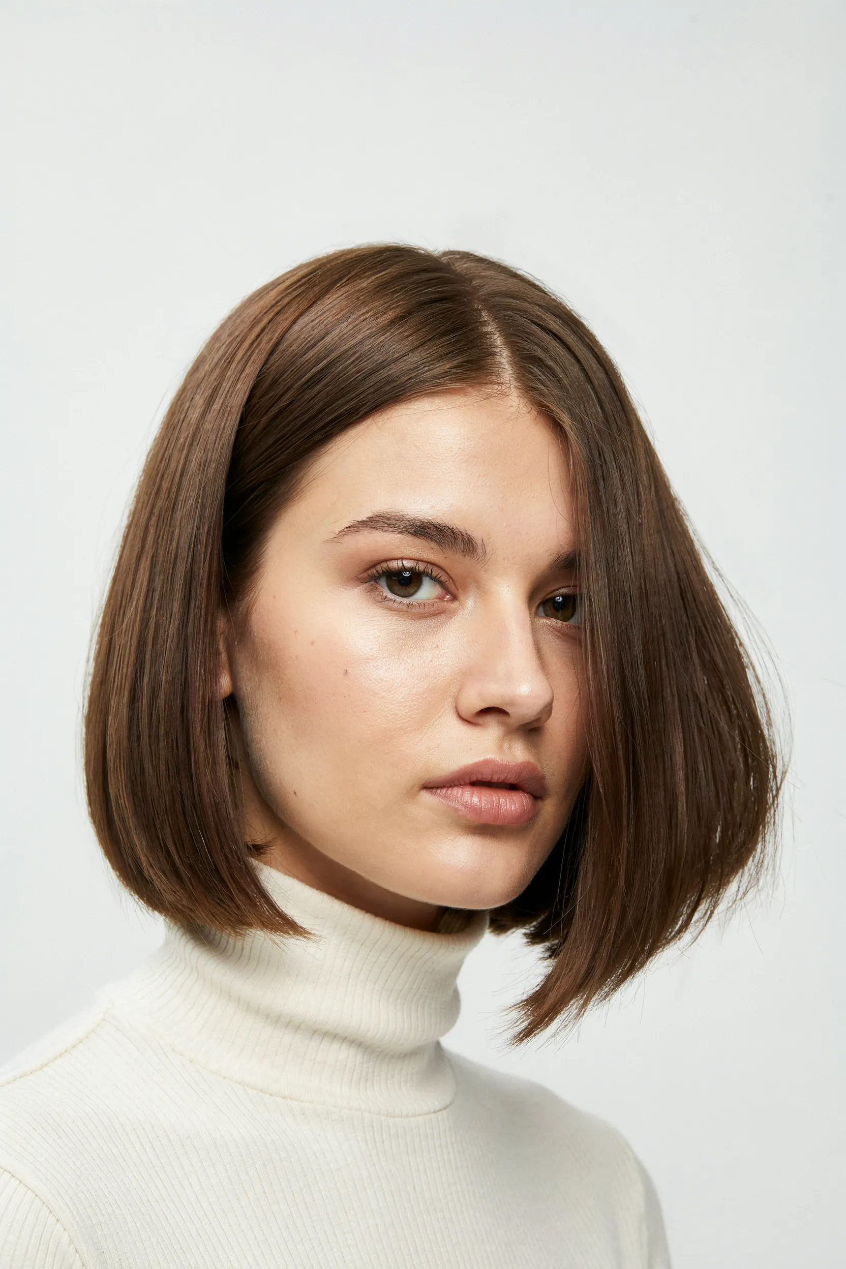 blunt lob cut