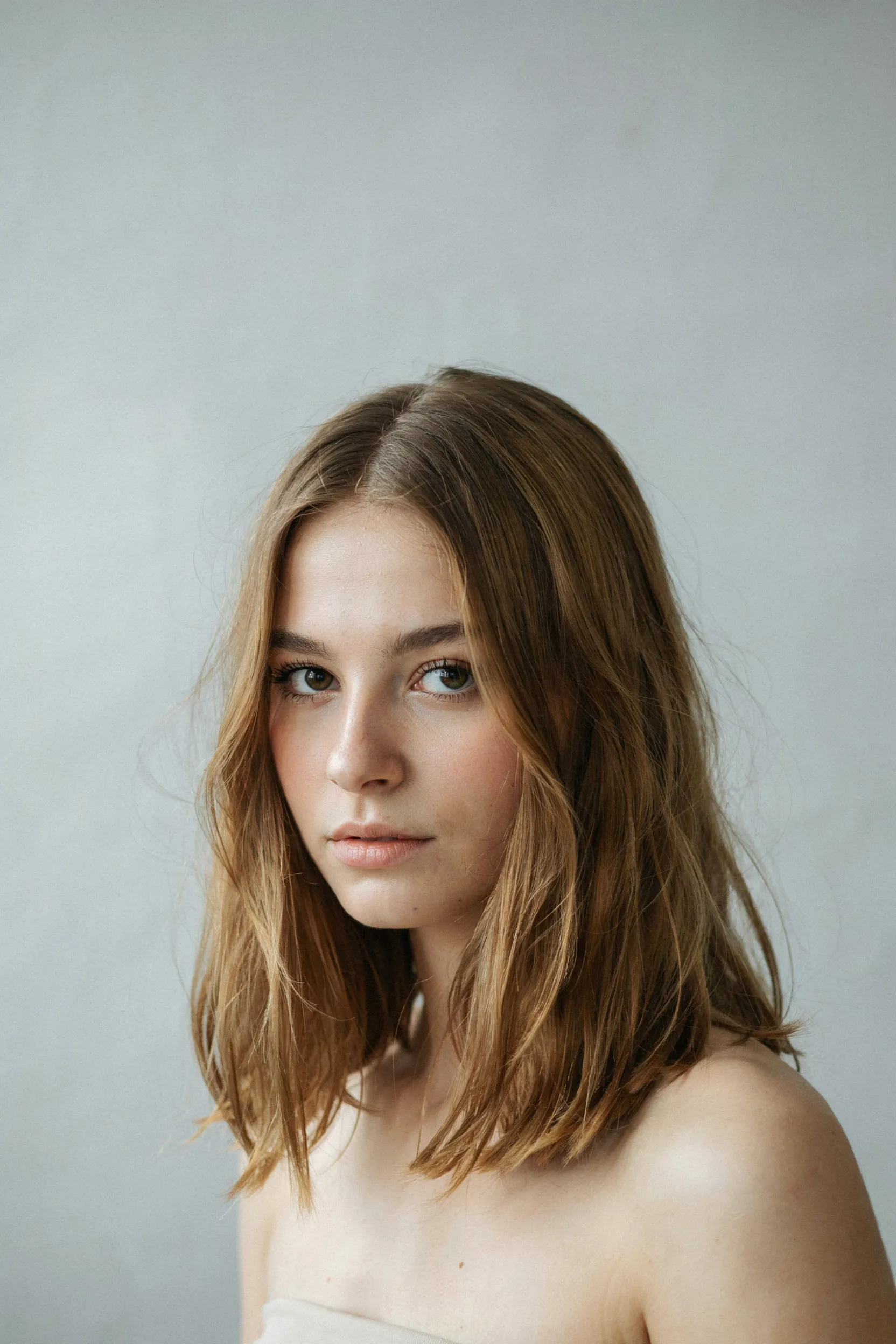 layered lob cut