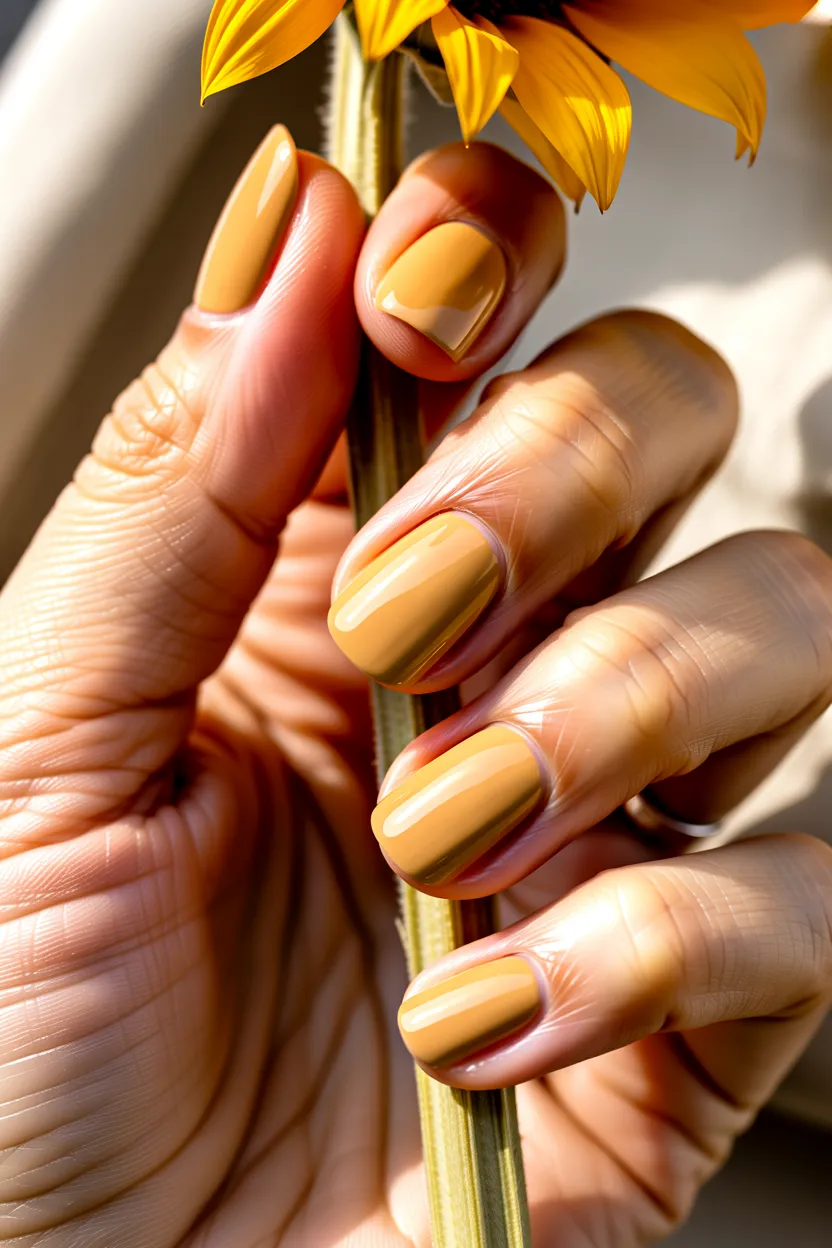 soft mustard yellow