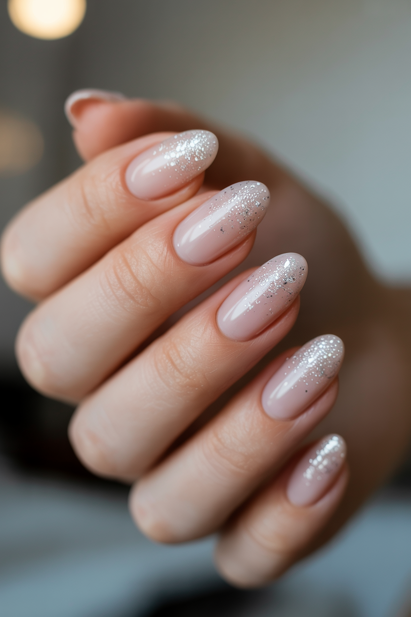 micro glitter accents