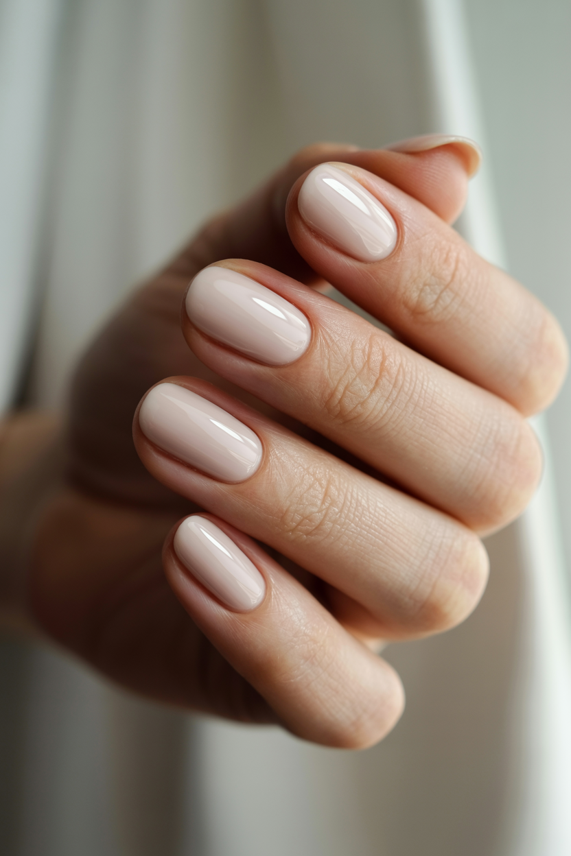 glossy nude base