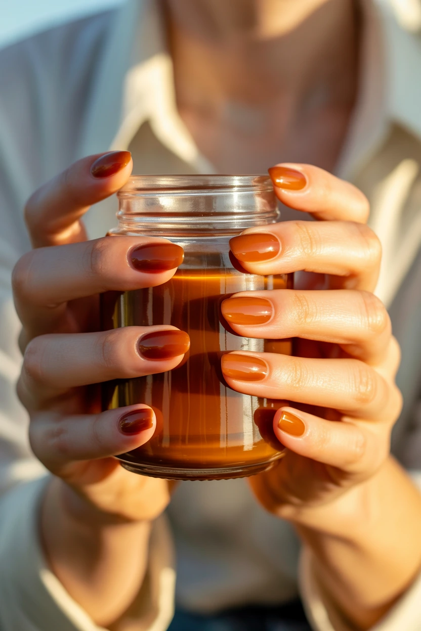golden bronze shimmer gloss