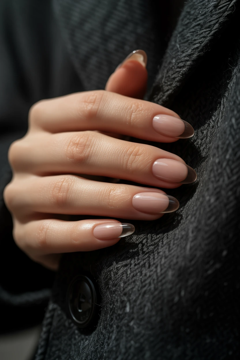 smoky quartz sheer almond