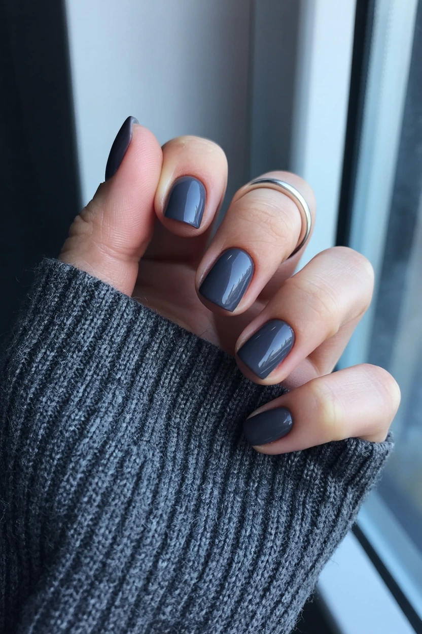 charcoal grey matte
