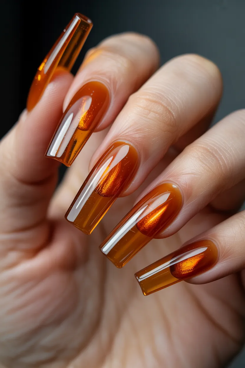 amber crystal jelly