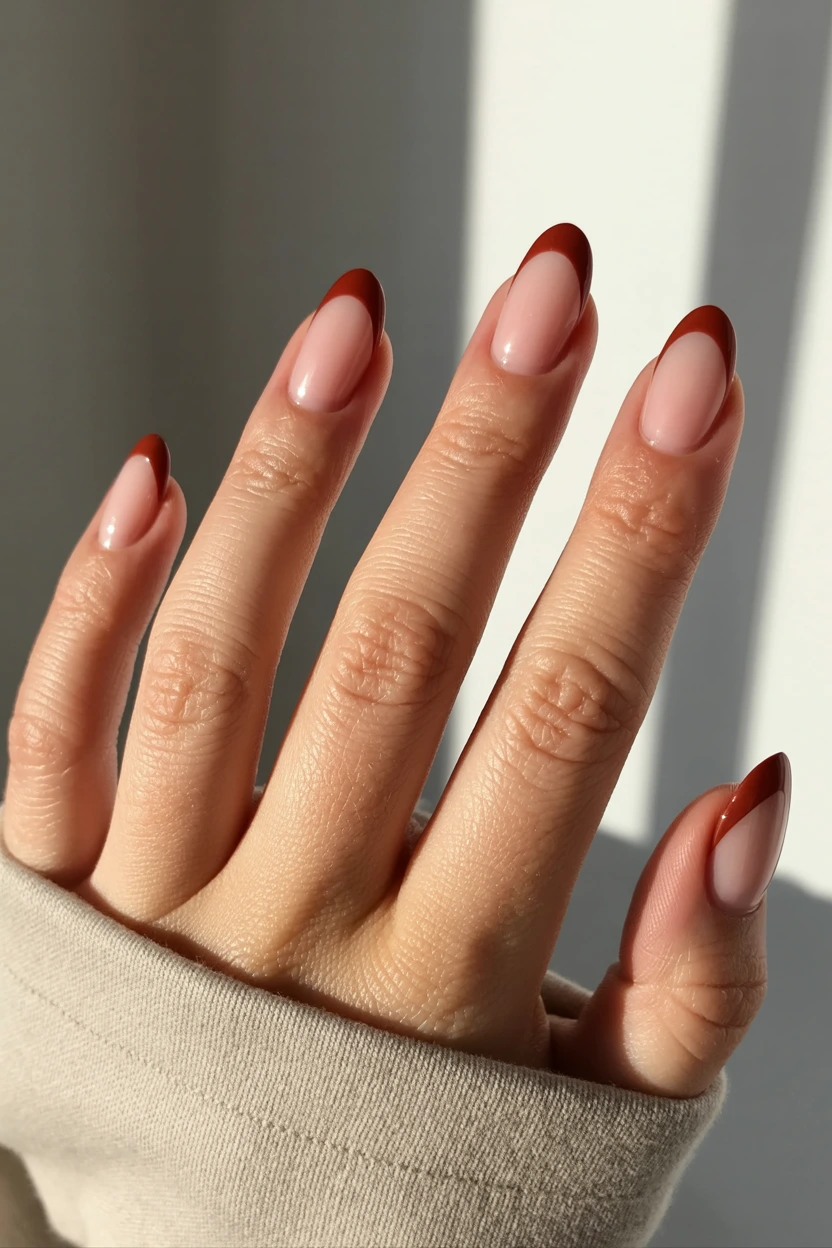 terracotta french tips