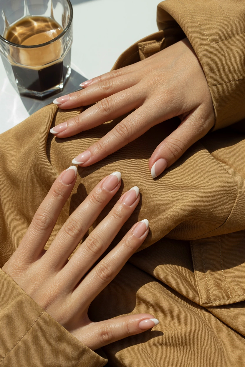 warm nude minimalist french