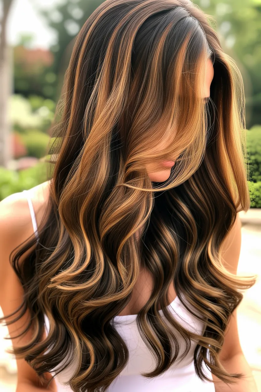 honey caramel ribbons
