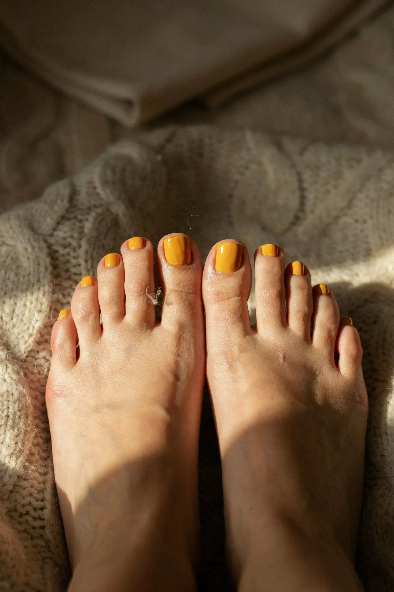 mustard yellow solids