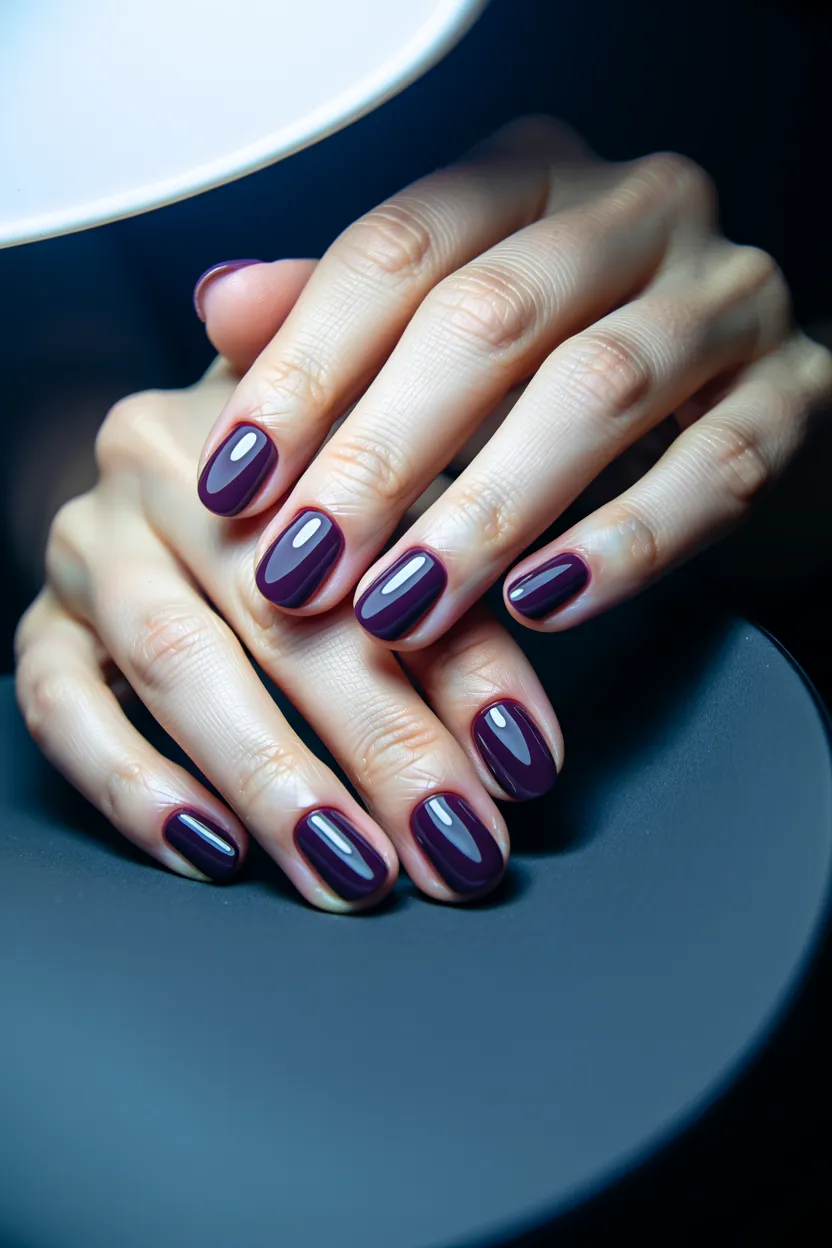 smoky plum gloss