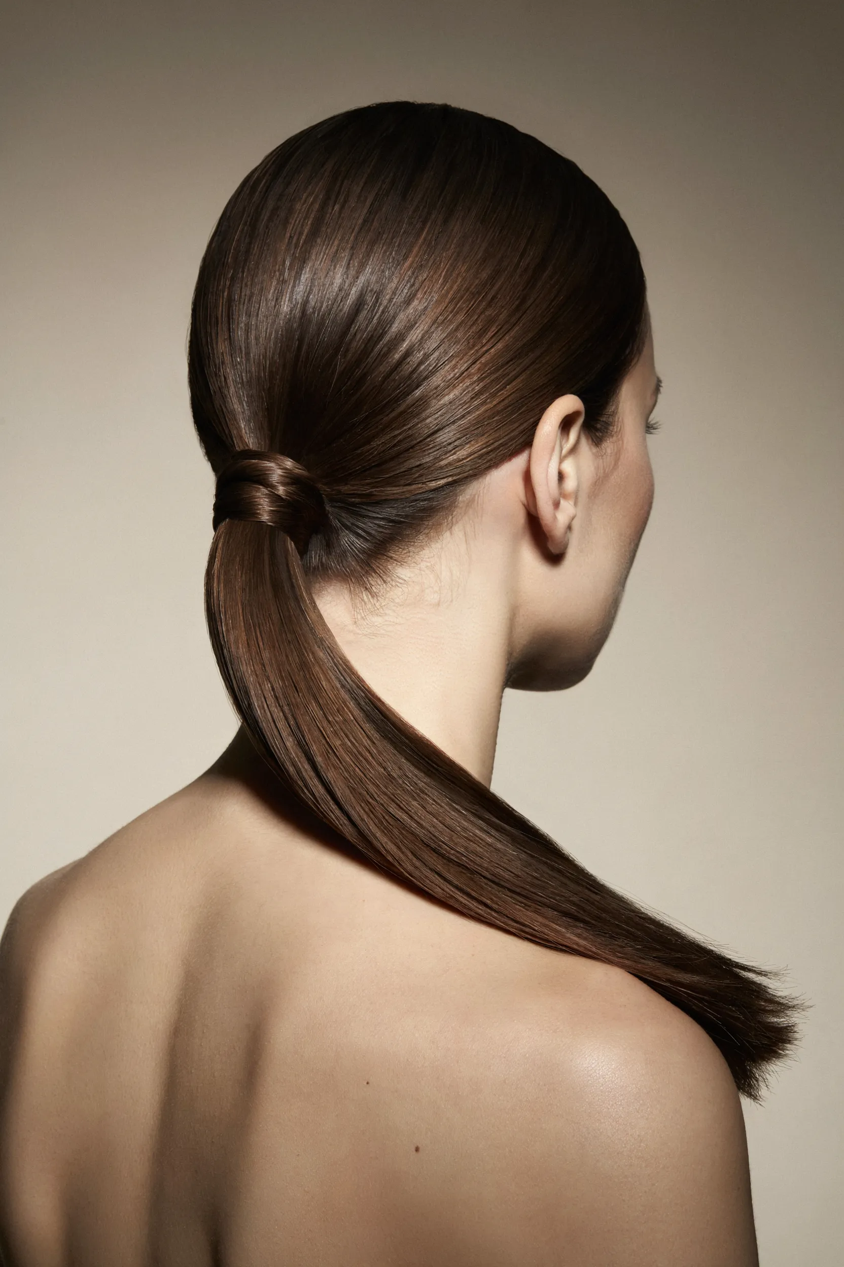 polished low pony