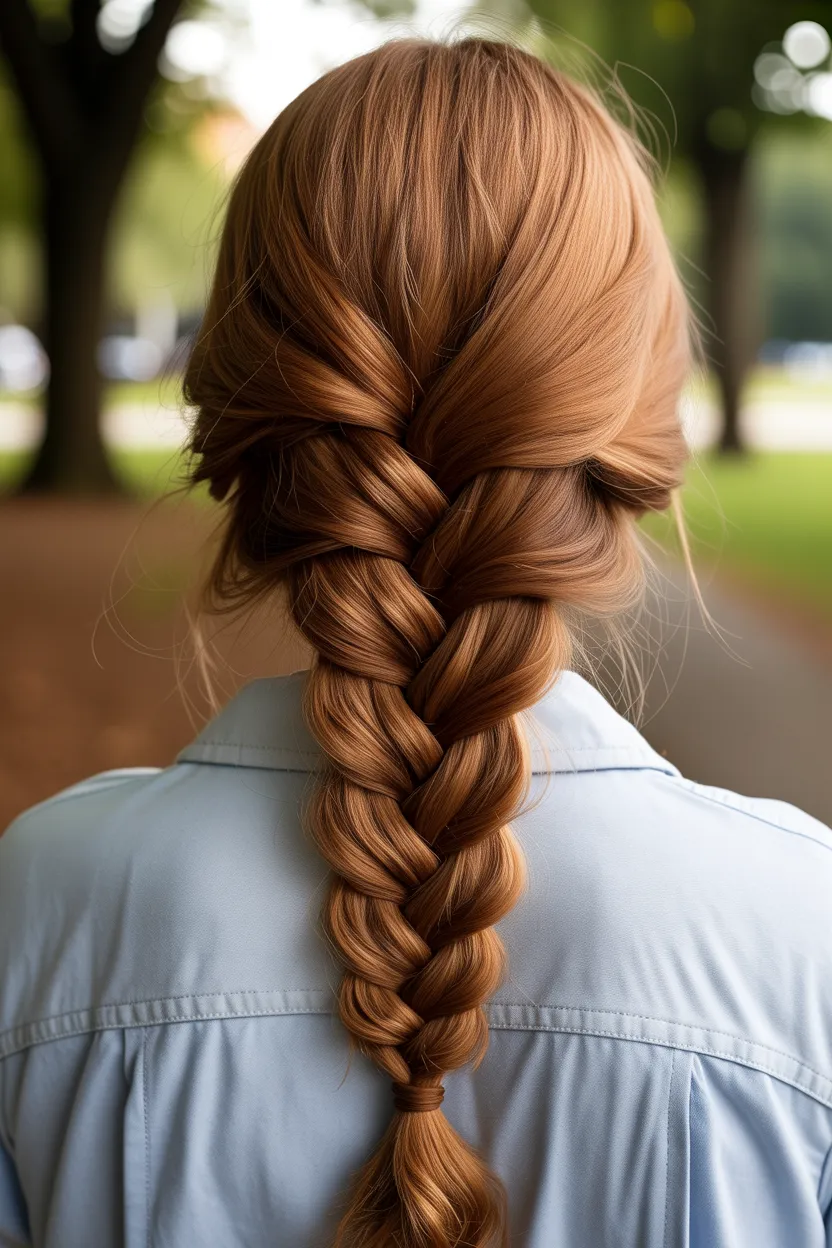 classic french braid