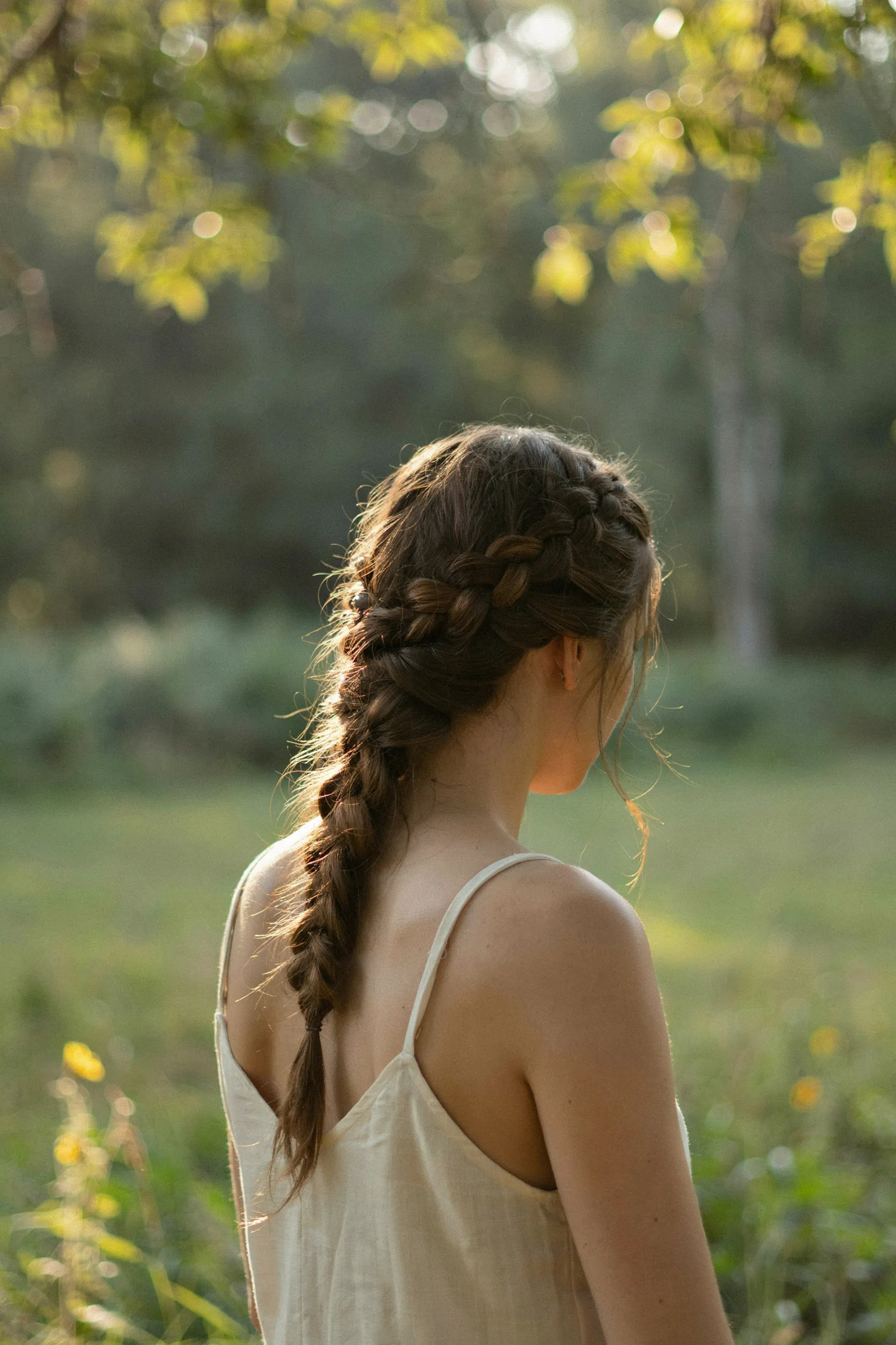 boho side braid