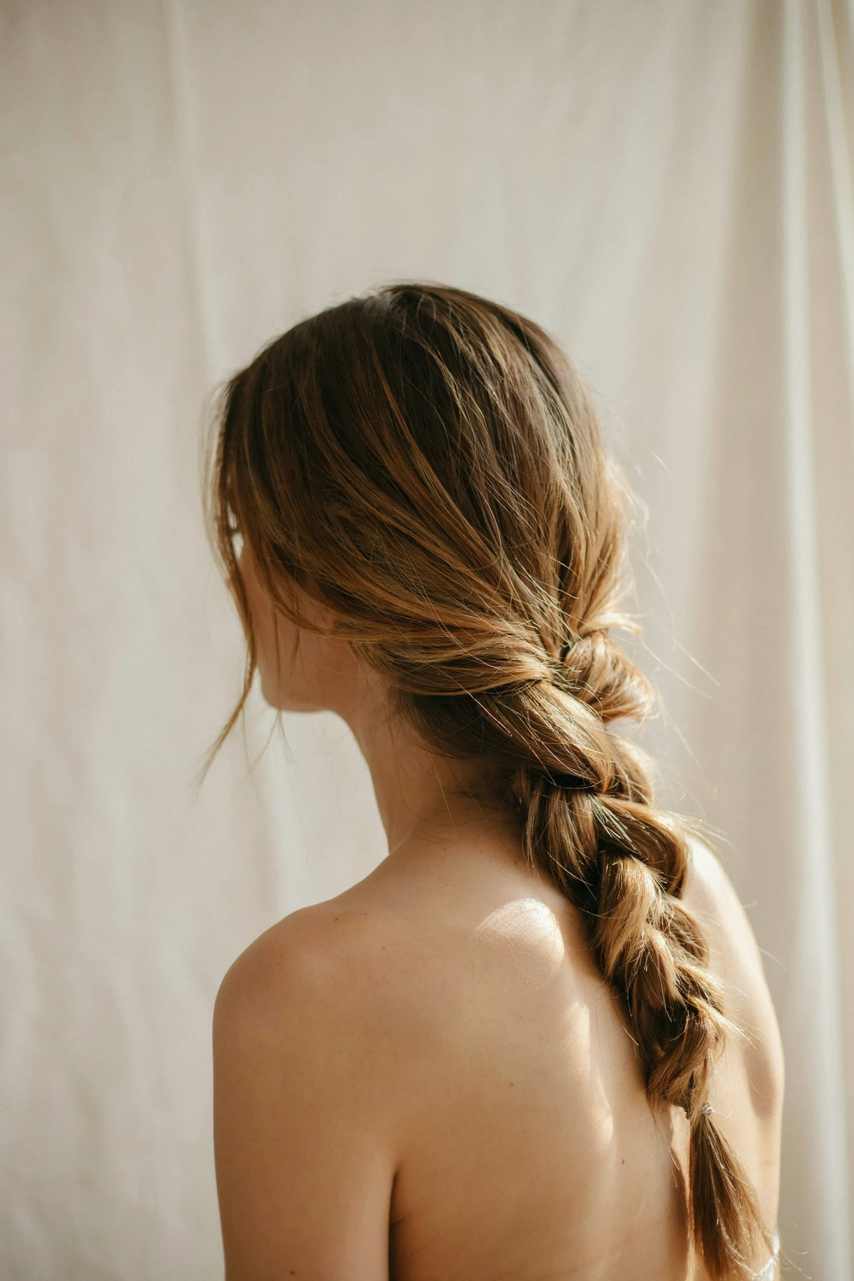 boho side braid
