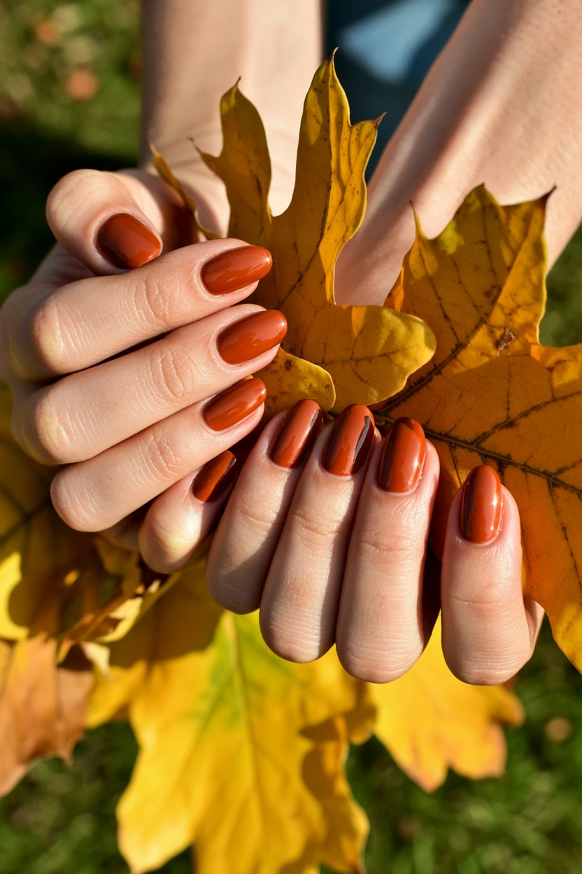 burnt orange pumpkin spice