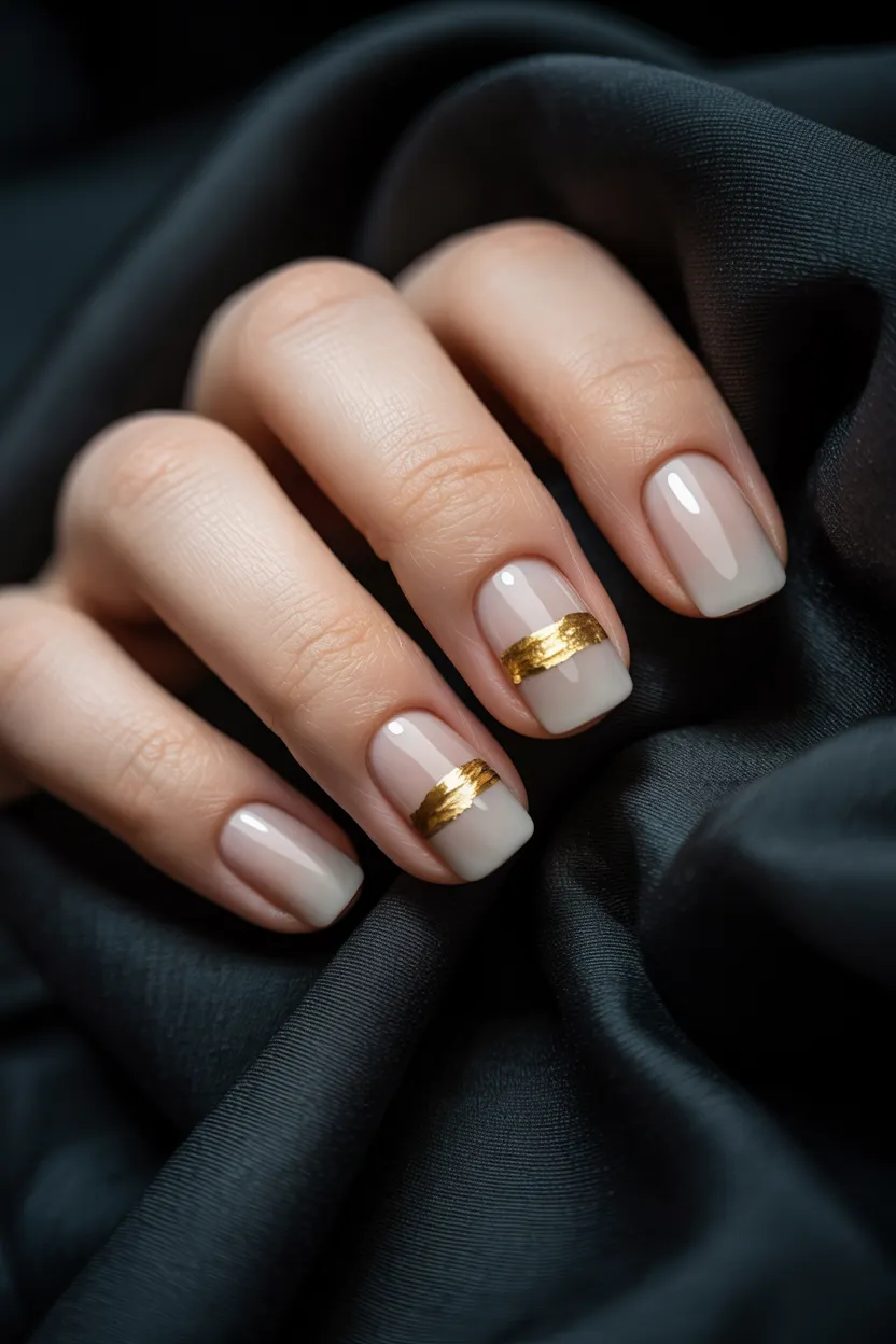 metallic gold details
