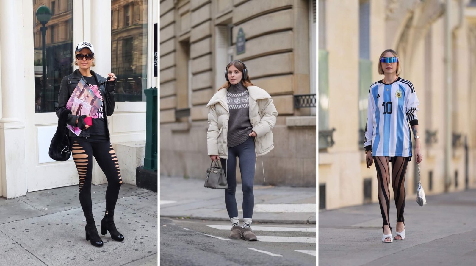 Skirts And Leggings Outfit Ideas